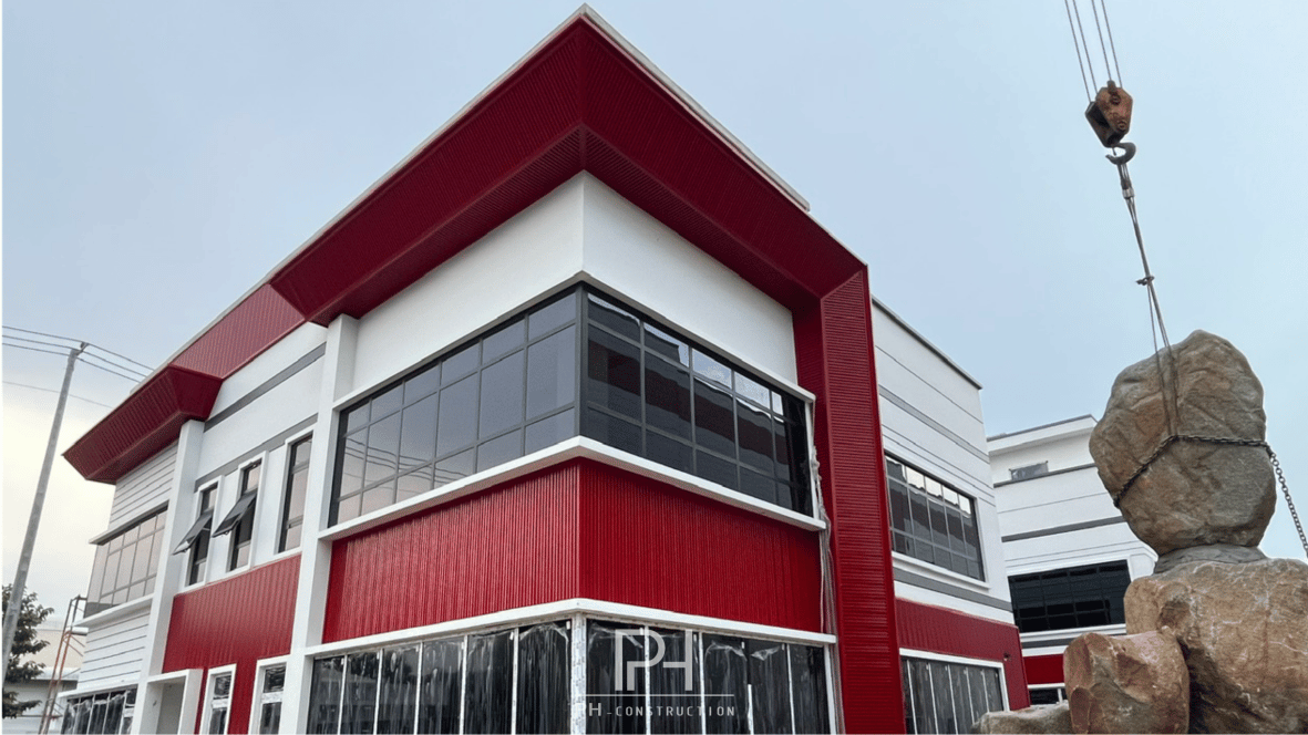 Tôn Dập Sóng Trang Trí Facade Hiện Đại – Giải Pháp Mặt Dựng Đẳng Cấp Từ PHCONS